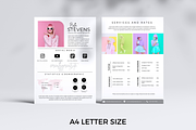 2 Page Modern Media Kit Template, a Presentation Template by CoCreatorDesigns (Thumbnail 4 of 7)