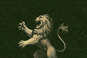 Luxury Heraldry Lion Engraving, an Animal Illustration by Kaizla03 (Thumbnail 3 of 5)