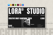 Creative Brief Campaign Presentation, a Presentation Template by Olion Lora (Thumbnail 2 of 11)
