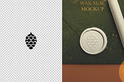 Holiday Wax Seal Mockup Pack, a Product Mockup by Custom Scene (Thumbnail 11 of 11)