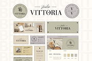 Canva Modern Colorful Branding Kit, a Branding & Logo Template by Branding Babe Co. (Thumbnail 1 of 9)