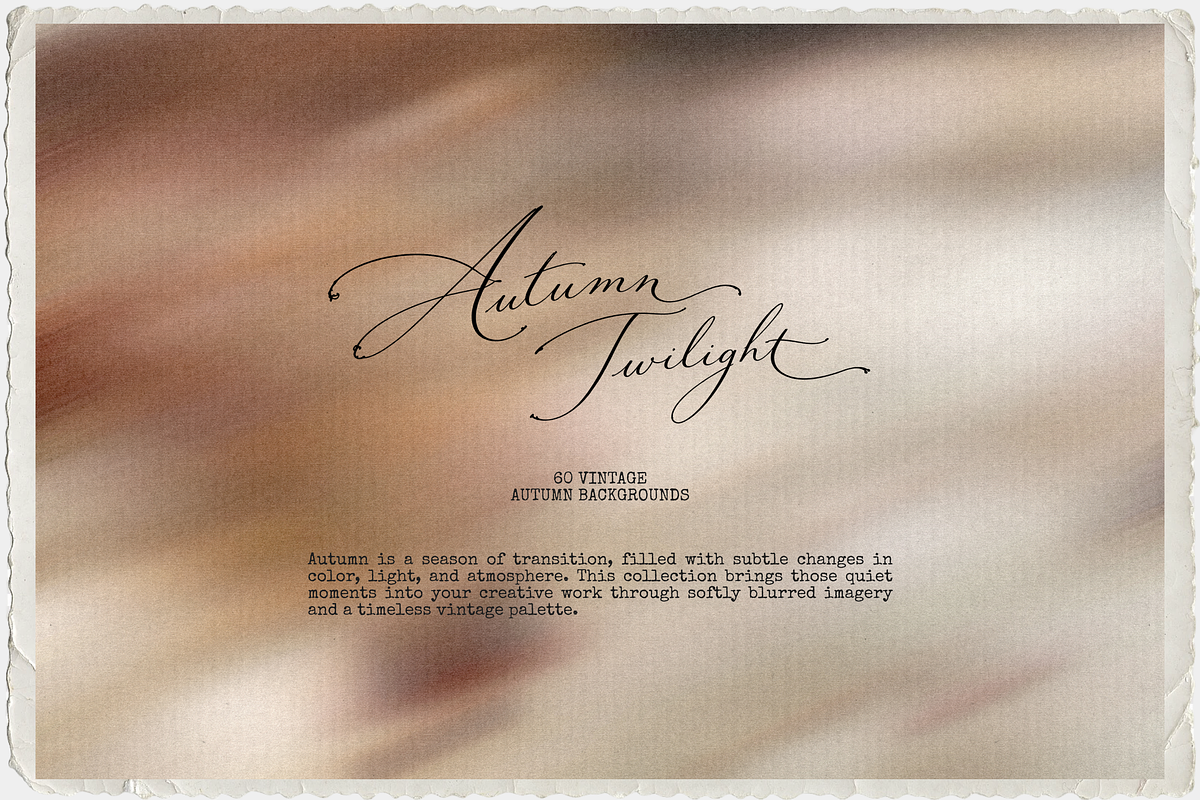 Autumn Twilight: Vintage Backgrounds, a Texture Graphic by TiriCo (Photo 6 of 13)