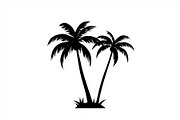 Palm Silhouette Clipart Set, an Illustration by hafijul (Thumbnail 14 of 21)