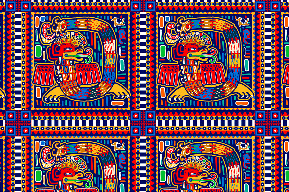 Maya seamless pattern preview 3