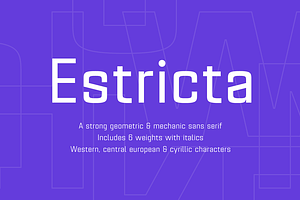 Estricta Font Family