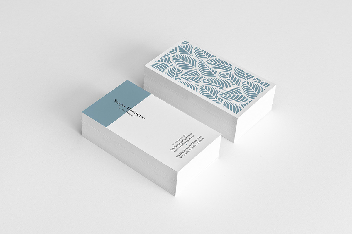 Minimal Creative Business Card, a Business Card Template by GraphicsEgg (Photo 3 of 3)