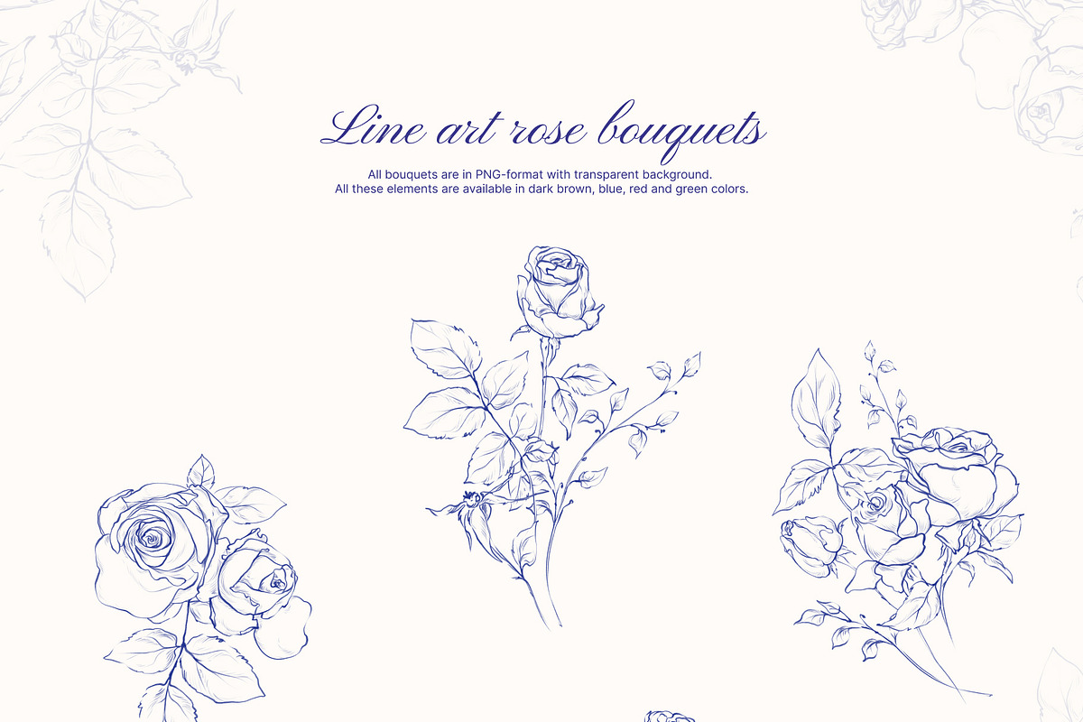 Vintage garden: lace & rose flowers, a Decorative Illustration by Yuliia Lashevska (Photo 6 of 9)