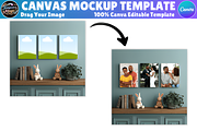 35X Canvas Mockup Canva Template, a Presentation Template by Ink Gallery (Thumbnail 4 of 5)
