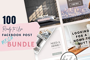 100 Facebook Posts for Realtors, a Social Media Template by RealEstateDreams (Thumbnail 5 of 9)