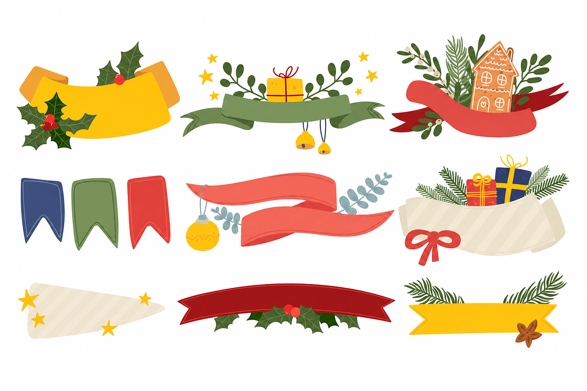 196 Xmas Illustrations Bundle, a Seasonal Illustration by Anna Studio (Photo 9 of 12)