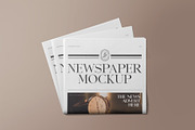 Newspaper Mockup, a Product Mockup by PixelVoyager (Thumbnail 7 of 7)
