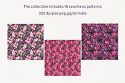 Hearts & Flowers Valentine clipart, a Pattern Graphic by Dina Guiter (Thumbnail 6 of 13)