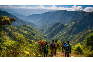 trekking blue mountain jamaica ai, a Beauty & Fashion Photo by pikepicture