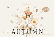 Warm AUTUMN - wildflower collection, a Seasonal Illustration by Youksy (Thumbnail 1 of 17)