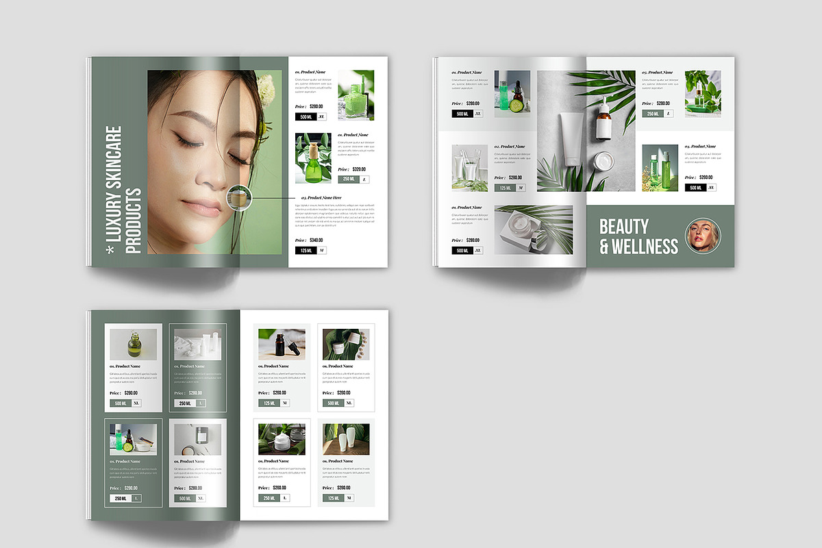 Beauty & Skincare Product Catalog, a Brochure Template by Spark_Creative (Photo 11 of 12)