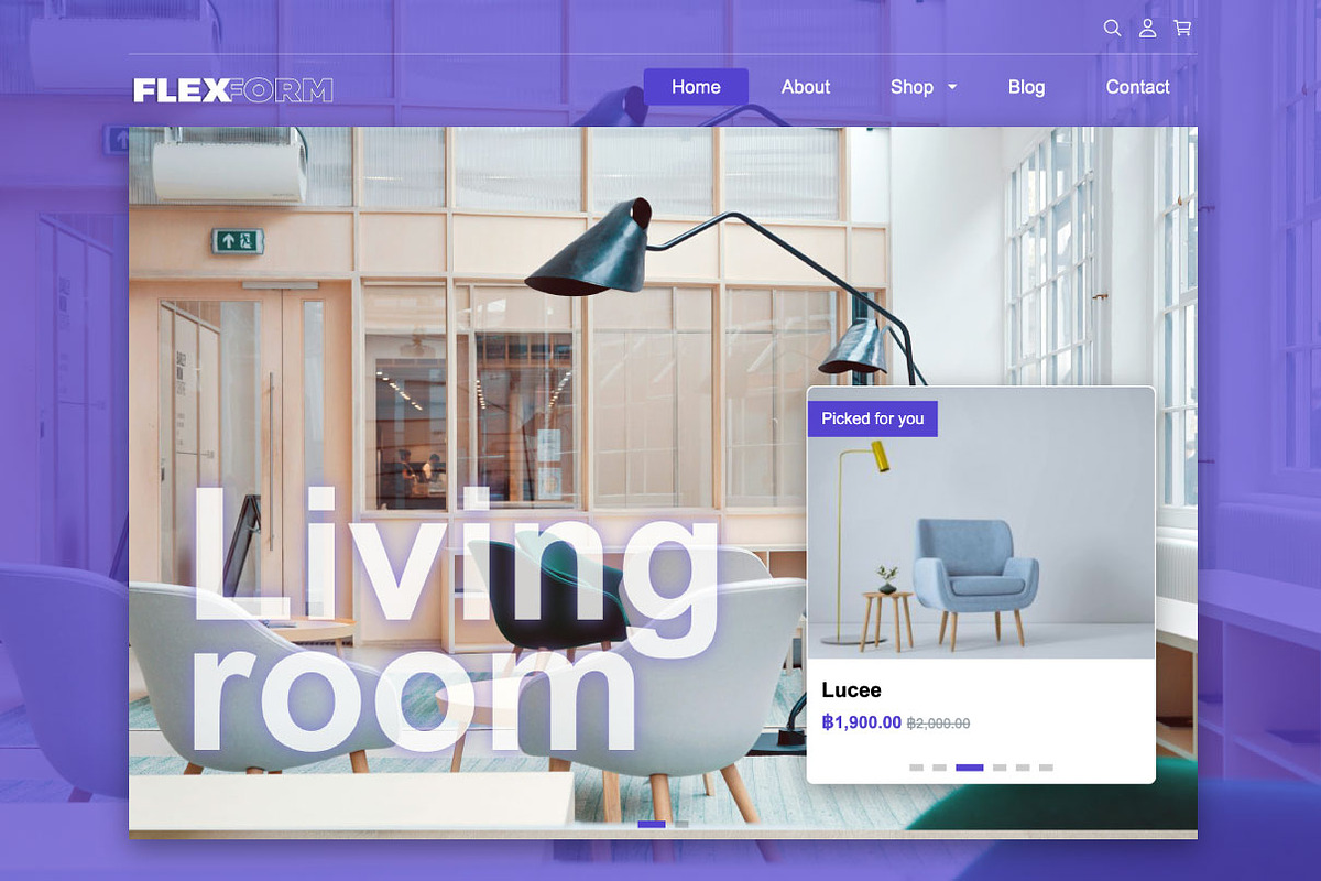 FlexForm – Corporate E-Commerce, a WordPress Template by Ake Design