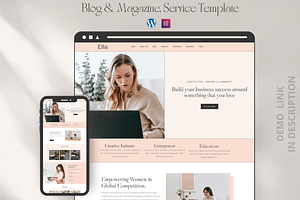 Blog & Magazine Website Template Kit