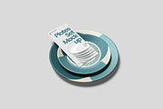 Modern Plates Set Mockup, an Advertising Mockup by bimockup (Thumbnail 3 of 6)