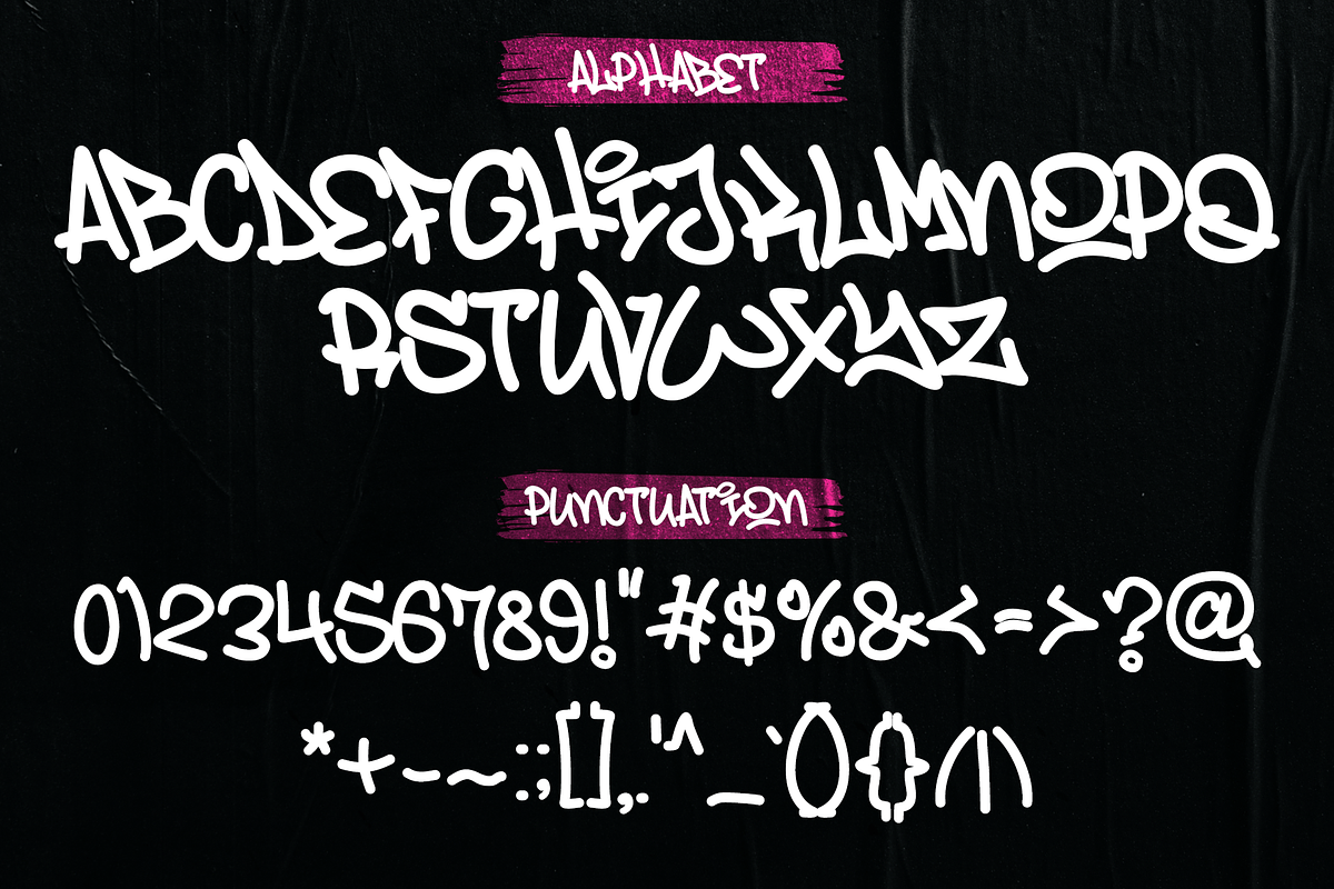 Street Rats, a Handwritten Font by asfgraphics (Photo 5 of 8)
