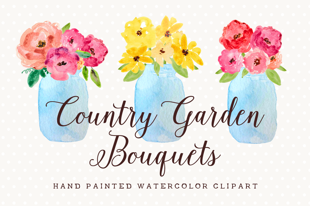 SALE! HUGE Watercolor Flower Bundle, an Illustration by Emerald & Ivy Studios (Photo 17 of 23)