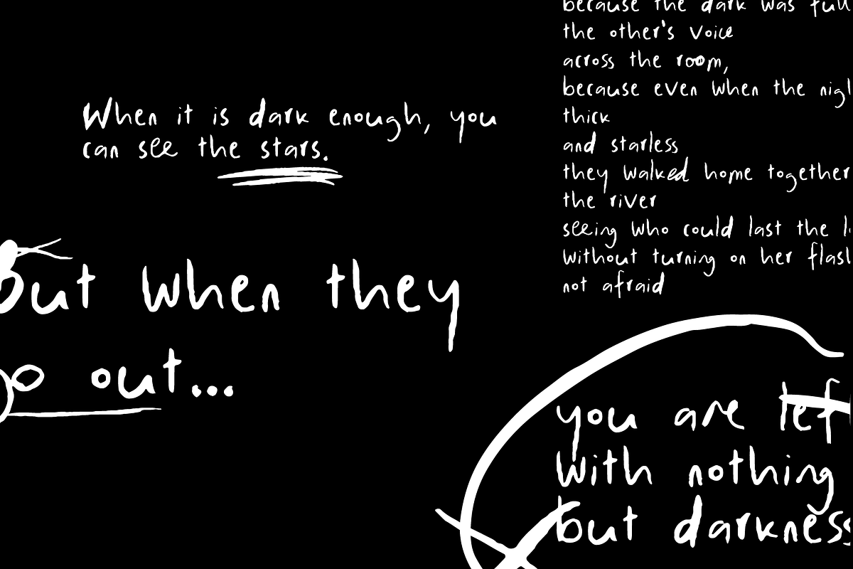 MANIC Erratic Handwritten Font, a Handwritten Font by TYPEHEIST (Photo 11 of 12)