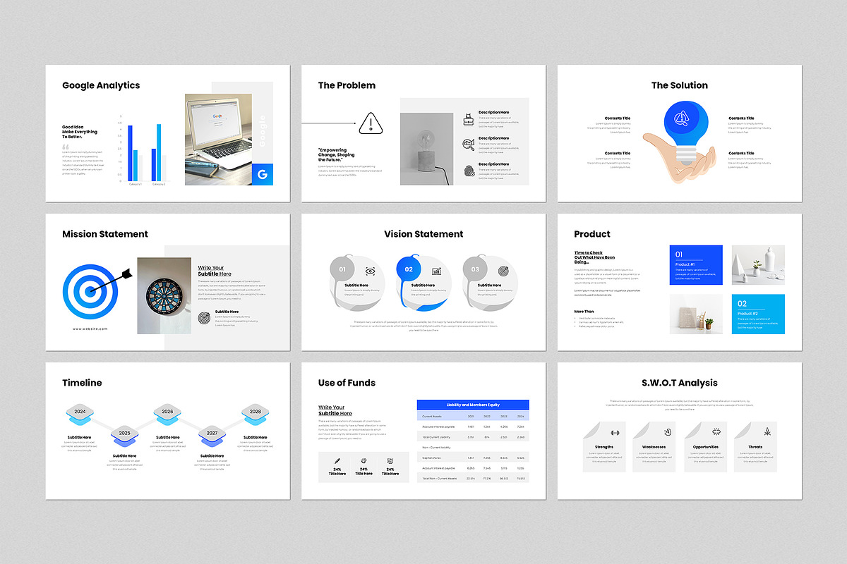 Digital Marketing Presentation, a Presentation Template by GenerousArt (Photo 4 of 8)