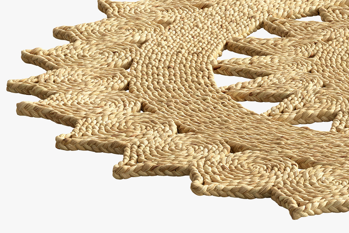 SAFAVIEH Iwan Casual Jute Rug S size, a Furniture 3D Model by 3dmitruk (Photo 3 of 12)