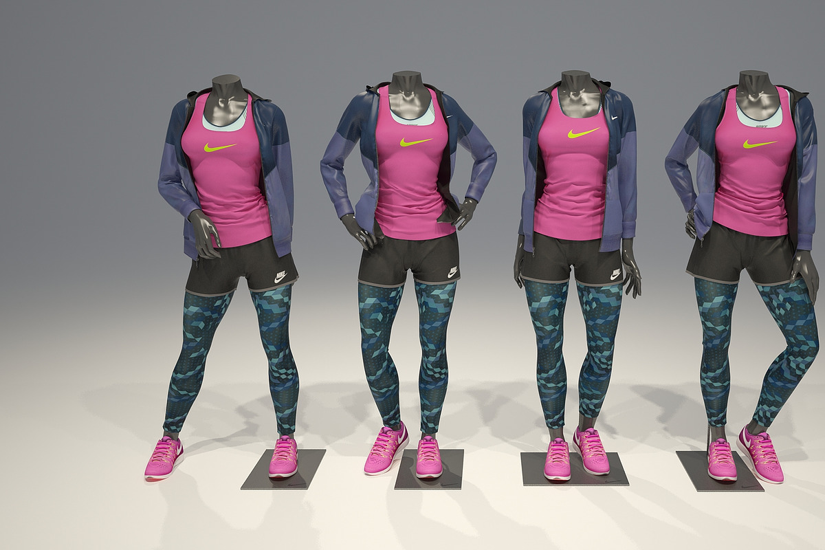 Female mannequin pack 2, a Characters & Person 3D Model by mrGarret (Photo 2 of 13)
