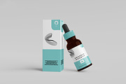 Dropper Bottle and box mockup, a Mockup by Graphic_world89 (Thumbnail 4 of 12)