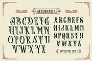 Jamesoon Victorian Typeface, a Serif Font by alit design (Thumbnail 6 of 17)