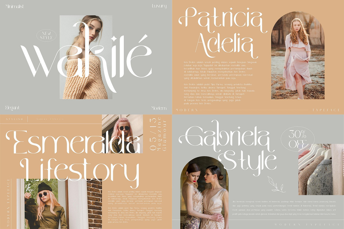 SALE! Mega Bundle 100+ Modern Font!, a Serif Font by Storytype Studio (Photo 25 of 111)