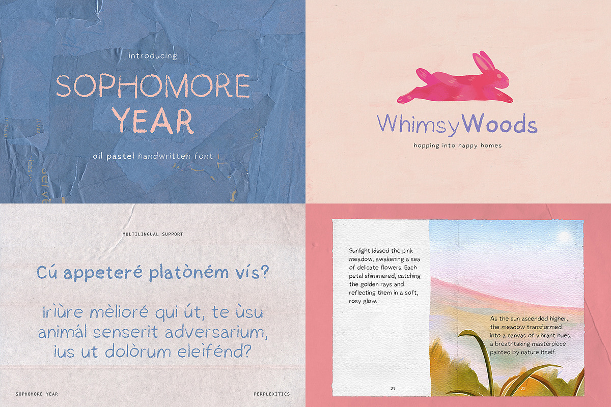 SchoolSeries Handwritten Font Bundle, a Handwritten Font by Perplexitics (Photo 6 of 13)