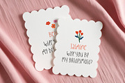 Quirky Handwritten Font Cute Flowers, a Handwritten Font by Kaya Fonts (Thumbnail 3 of 32)