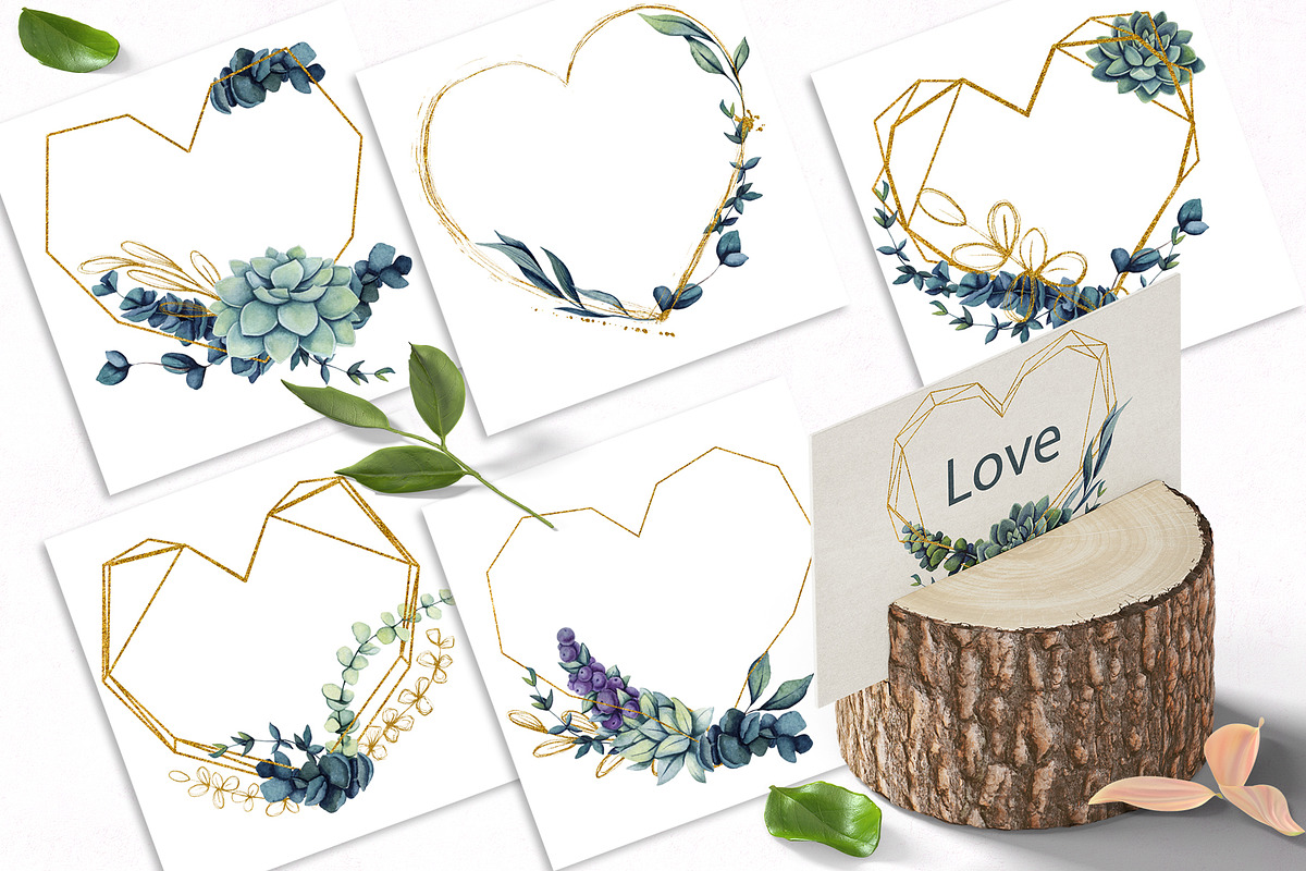 Heart Frames, an Illustration by Salted Galaxy (Photo 2 of 9)