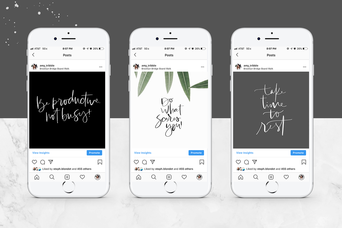 Handwritten Quotes, a Templates & Theme by Just Like White Creative (Photo 4 of 9)