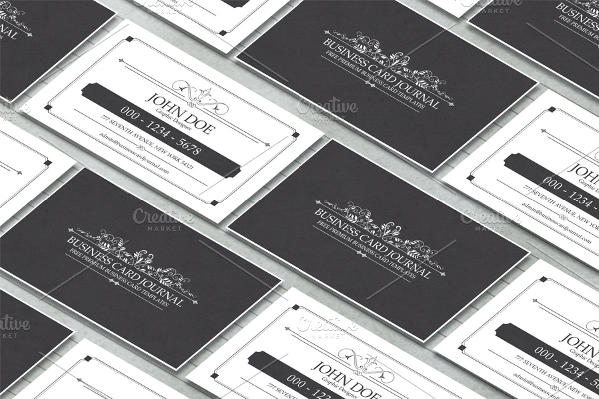 Business Card Mock-up, a Print Template by RgraphicsDesign (Photo 2 of 5)