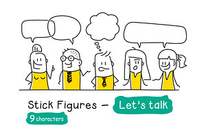 Stick Figures - Talking