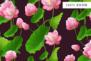 Handmade Charming Lilies Pattern, a Pattern Graphic by Design Unique (Thumbnail 3 of 8)