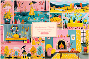 Autumn Time 1 - 199 AI illustrations, a Seasonal Illustration by Pundateam (Thumbnail 1 of 7)
