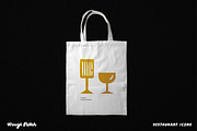 Playful Restaurant Icons | 2-color, a Duotone Icon by Rough Patch Studio (Thumbnail 6 of 7)