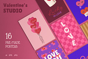 SUGAR AMORE Valentine’s Studio, an Object Graphic by IuliiaSavko (Thumbnail 4 of 14)