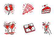 Hand drawn birthday Png, an Illustration by CreationArt (Thumbnail 4 of 6)