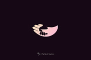 Mother Hand Logo Template, a Branding & Logo Template by Artyway Logo (Thumbnail 2 of 4)