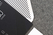 Black & White Stripes Wedding Suite, an Invitation Template by Laura K Invitations (Thumbnail 5 of 6)