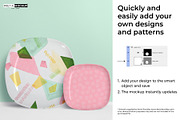 Square Plates Mockup, a Household Mockup by Pret-a-Mockup (Thumbnail 7 of 9)