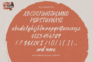 Strong Attraction -Modern Brush Font