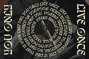 Shingeku – Modern Blackletter, a Blackletter Font by Arterfak Project (Thumbnail 9 of 15)