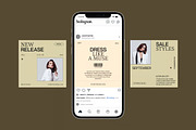Minimal Fashion Social Media, a Social Media Template by FDR Studio (Thumbnail 3 of 3)