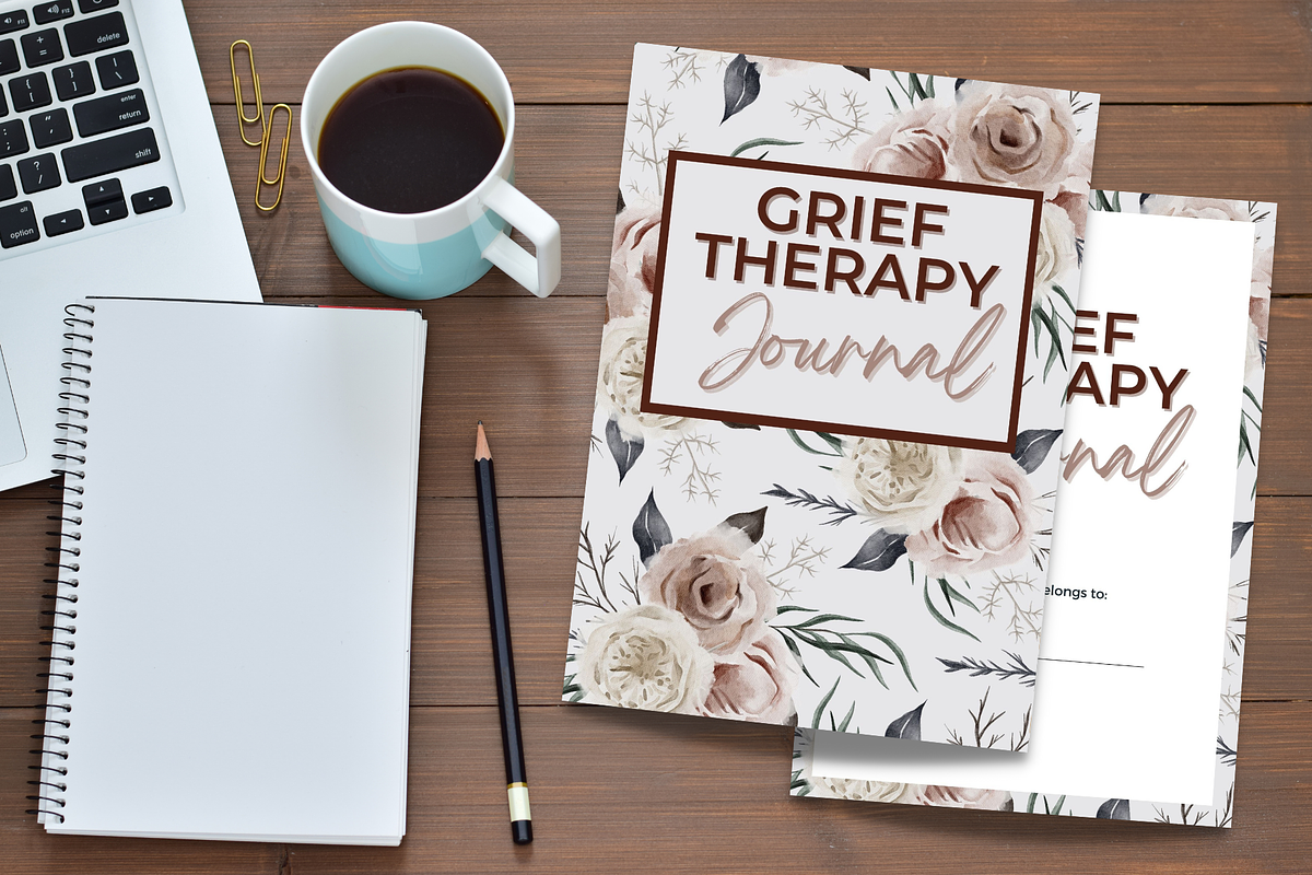 Grief Therapy Journal - Printable, a Stationery Template by Jennifer Magri Templates (Photo 8 of 8)