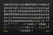 CS Claire Mono Stamp, a Sans Serif Font by Craft Supply Co. (Thumbnail 8 of 8)